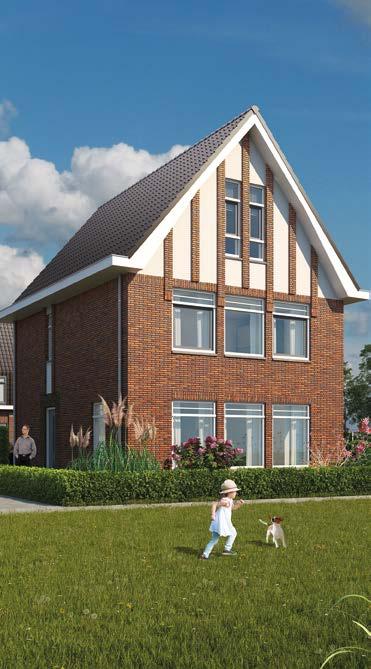 De woningen in Waterzicht passen perfect in dit plaatje. Deze vrijstaande woningen hebben een royale voor-, achter- en zijtuin. De entree is bij bijna alle woningen aan de zijkant, behalve bij bouwnr.