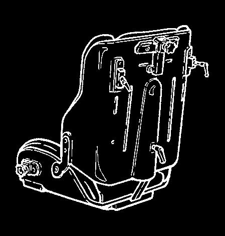 * Plaats de zitschaal in de ontvangstadapter en schuif de zitschaal volledig naar achteren totdat u een klik hoort. * Vergrendel de rode handle aan de zijkant wanneer de stoel is geplaatst.