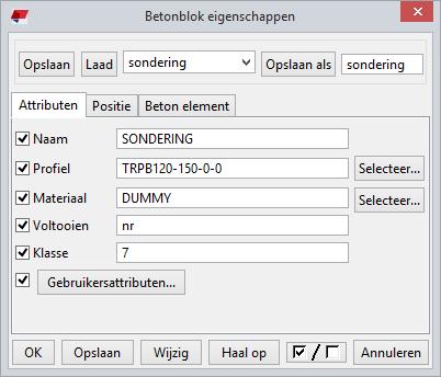 Sonderingssymbolen in tekeningen U kunt in Tekla Structures sonderingssymbolen op de tekening weergeven.