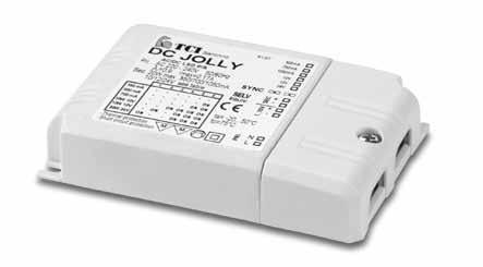 LED Drivers 1-kanaals Sturingen 0-10V DALI DMX 0-10V DALI DMX RF 868Mhz RF 868Mhz 94000062 Dimbare driver 9W/20W TCI Wit Materiaal Afmetingen Spanning prim. Stroom sec.