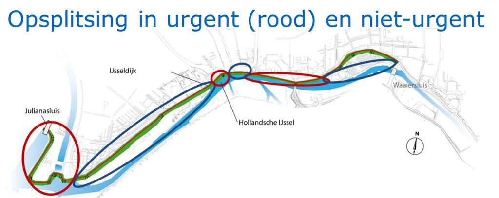 Deelproject Goejanverwelledijk En verder: o Probeer te combineren met Schielandse Hoge Zeedijk, daag de markt uit met ideeën te komen.