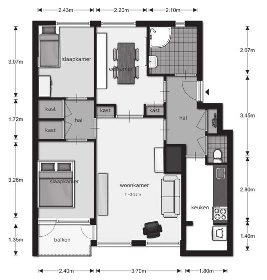 MODELWONING A