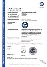 auditering CB-certificaat Attest voor onrusthekken Keuringsrapport voor antimicrobiële coating Design