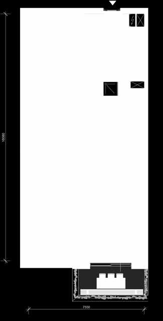 Eigen berging in kelder Slaapkamer met frans balkon APPARTEMENT TYPE B Inspiratieplattegrond 1 e - 4 e verdieping De rechthoekige vorm van dit appartement biedt u veel mogelijkheden voor de indeling.