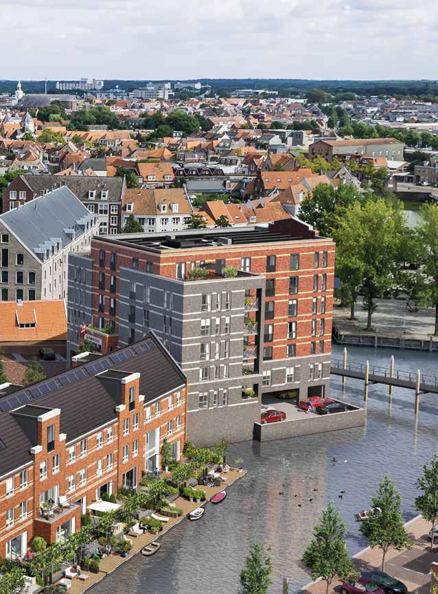 GENIETEN AAN DE HAM Wonen in de historische binnenstad van Bergen op Zoom, maar dan met het comfort van nu. Dat is Wonen aan de Ham, in het nu al populaire Nieuwe Vesting.
