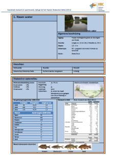 Visplan KRW-waterlichamen Coördinerende rol federatie Besproken en afgestemd in VBC Factsheets van