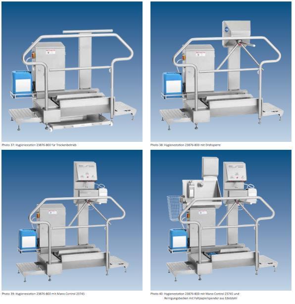 Gecontroleerde persoonlijke hygiëne d.m.v. een systeem Gecontroleerde persoonlijke hygiëne (met passende dwang) middels complete hygiënestations, op maat voor uw hygiëne-eisen!