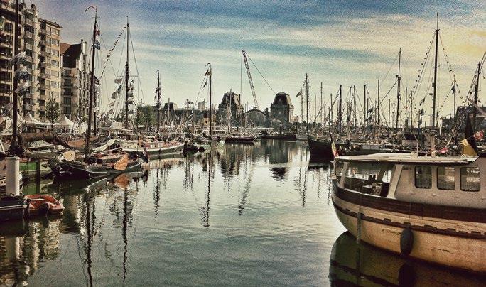 Oostende voor Anker is de rendez-vous plaats voor alle schippers en bemanningen met een schip van meer dan 40 jaar oud of een replica van een oud plan.