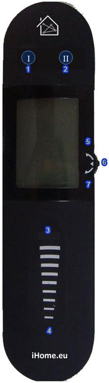 Snelstart: Remote Display EU Technische specificaties Normale werkspanning Frequentiebereik Draadloos bereik 2x AAA 1,5V batterijen 868.