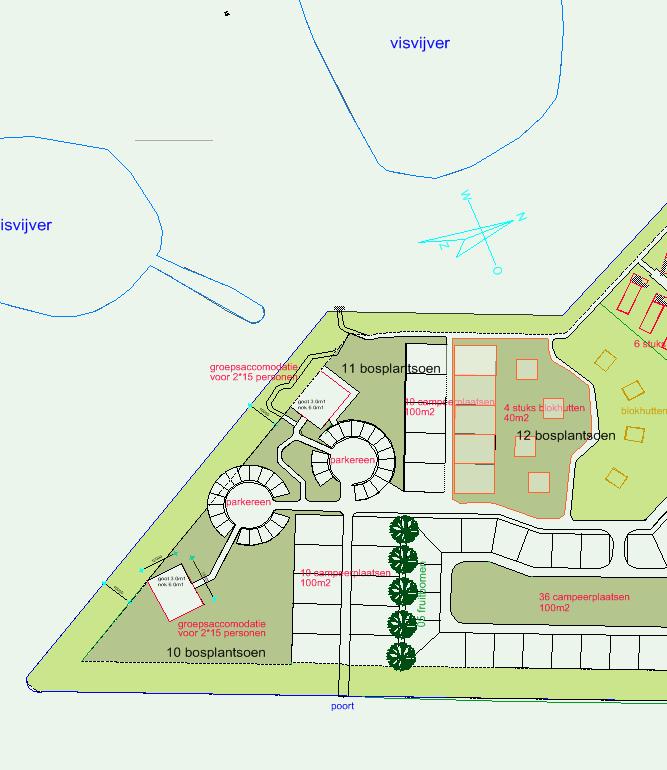 Kaart 03 Nieuw aan te leggen groen 10 Bosplantsoen