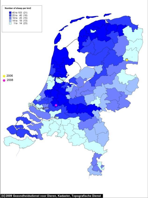 Donker geel: