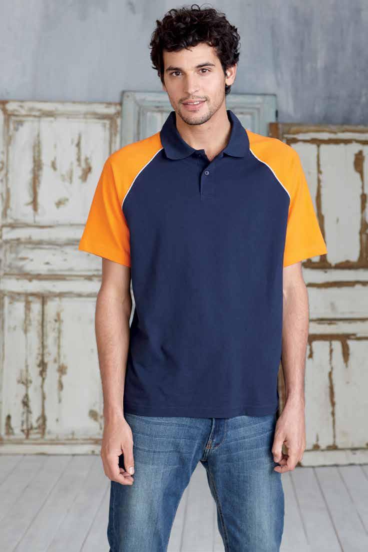 polos 100% katoen PIQUÉ S M L 3XL 4XL* 200 g/m K226 2 K231 P.159 BASEBALL POLO 100% katoen piqué. Kraag in rib en afgewerkt met nektape.