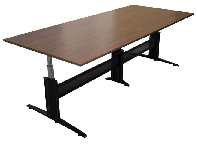 Hillebrand Jobline 3poots tafels lineair Extra brede modellen in 3poots uitvoering: Serie: 10282259XX/10281739XX/