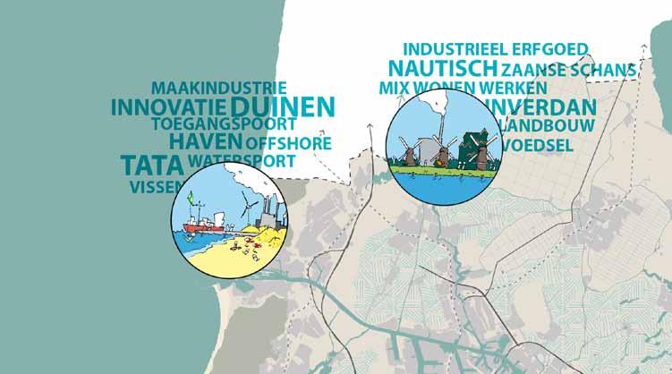 Binnen de MRA IJmond De IJmond is de nautische toegangspoort tot Amsterdam. De economische ruggengraat van de IJmond wordt gevormd door het Noordzeekanaalgebied, de zeehaven en Tata Steel.