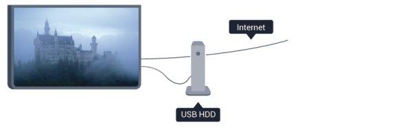 dezelfde audioaansluitingen gebruikt. 3 - Als de TV is afgestemd op een digitale TV-zender, drukt u op (Onderbreken). Hiermee wordt het formatteren gestart. Volg de instructies op het scherm. 4.