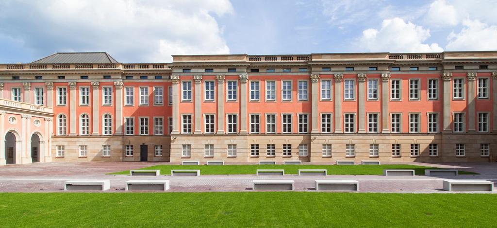 Parlementsgebouw Landtag Brandenburg, Potsdam Koninklijke