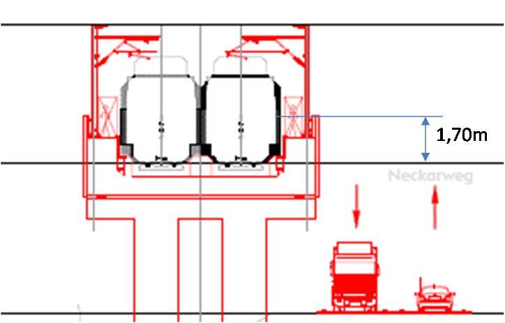BIJLAGE VII. Doorsnede ontwerp kunstwerkconstructie Figuur VII.1. Doorsnede prefab betonligger, randhoogte 1.