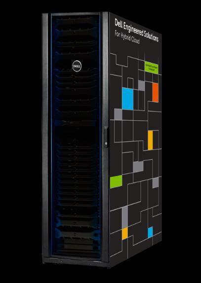 Dell Hybrid Cloud System for VMware / Microsoft Google Compute Engine Versimpel hybrid cloud & redefineer wendbaarheid Ga van 0 naar hybrid cloud binnen 3 uur [3] Co-engineered voor snelle tijd naar