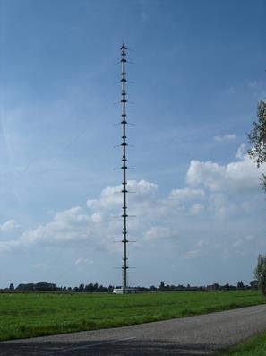 De metingen in Cabauw zijn 's werelds langstlopende hoge toren precisiemetingen van broeikasgassen.