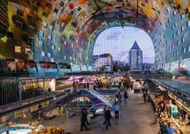 Rotterdam heeft een imposante markthal en het grootste overdekte winkelcentrum van Nederland, met 165 verschillende winkels (mode, wonen, elektronica, eten, vrije tijd en meer).