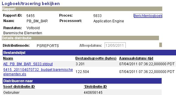 Stap 10 : Elk proces behandelt een afzonderlijk bestand. Om beide bestanden in te lezen dienen 2 processen op gelijkaardige wijze geopend en verwerkt te worden.