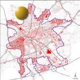voorstel voor de lobbenstad Sint-Niklaas (uit ROMBAUT, VONCK & PODEVYN, 2008).