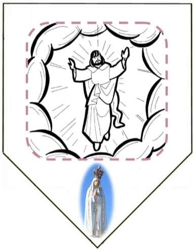 25 mei: Hemelvaartsdag: 2 e Glorievolle geheim: Jezus stijgt op ten hemel (Hemelvaartsdag) Kaarsen 1 e, 2 e, 3 e en 5 e Glorievolle geheimen aansteken Inleiding: korte inleiding rozenkransgeheimen,