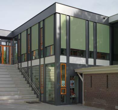CASE STUDY Basisschool Neel - Maasniel Rode draad doorheen de bouw van dit architecturaal pareltje was een gezonde, comfortabele én energiezuinige leeromgeving.