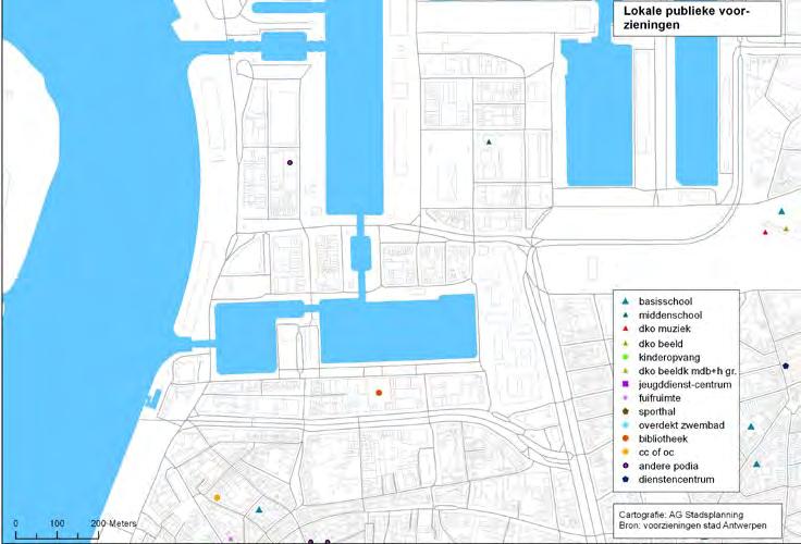 Verder zijn er ook het aanwervingslokaal van de Havenarbeiders ( t Kot), het Noorderpershuis en Werkvormm, een sociaal tewerkstellingsproject dat onder meer in staat voor het onderhoud en restauratie