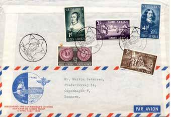 196 Nederland Luchtpost Jan v Riebeek vlucht F 2,50 197 2 FDC mapjes zgan 2,00 198 Nederland 4 jub munten 100 jr RABO bank F