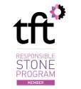 TFT RESPONSIBLE STONE PROGRAMM TFT ( The Forest trust) is een internationale organisatie die zich tot doel stelt grondstoffen, waaronder natuursteen, op een sociaal verantwoorde en duurzame wijze,