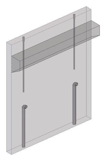 Voorbeeld BETON Voor beton geldt hetzelfde als voor staal, dus zie voorbeeld hiervoor. Voor beton wordt er standaard met LOOSE_PART genummerd.