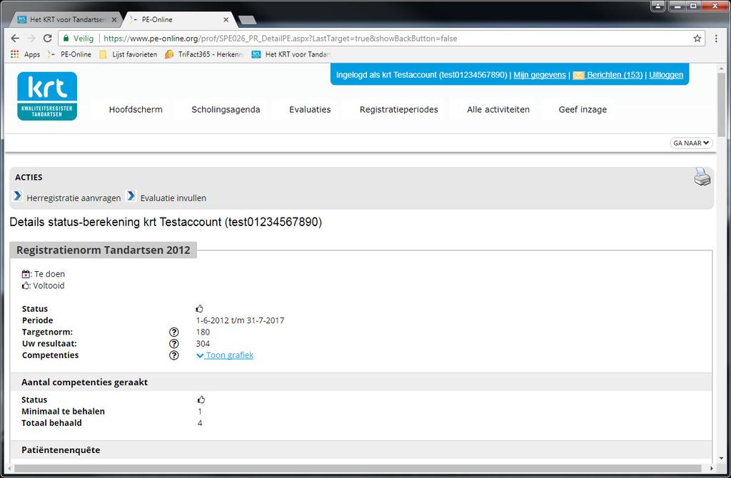 Herregistratie aanvragen Aan het einde van uw registratieperiode, of zoveel eerder als u de