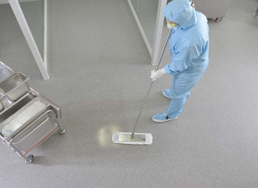 Procesveiligheid en efficiëntie in GMP steriele en niet steriele cleanrooms Mop MicroSicuro CR/A Toepassingsgebied: Alle gangbare cleanroom- en farmaceutische