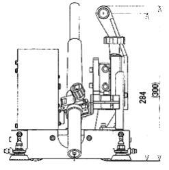 2 kg Trekkracht machine 16 kg Loopsnelheid 100-1000 mm/min Geleiding Machine geschikt voor PA, PB, PD, PF en PG lasposities Minimale hoogtegeleiding 5.