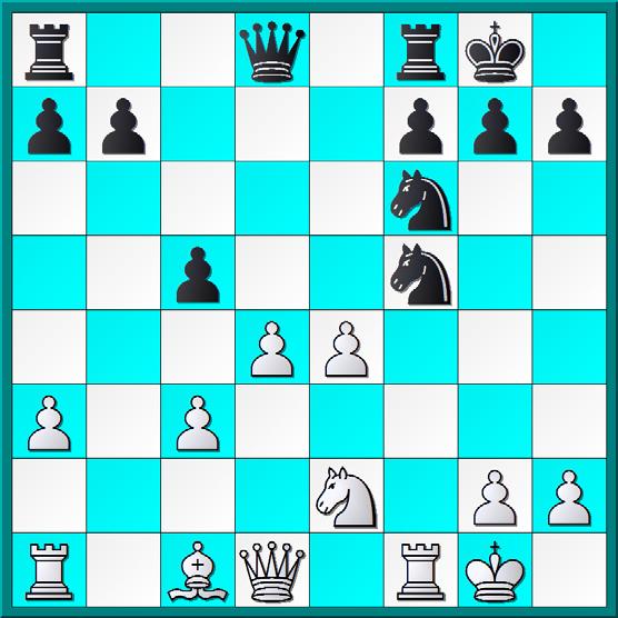 a6 Nog overtuigende dan 52.Txd8, al is dat natuurlijk eveneens voldoende. 52...Ke6 Want op 52...Txd5 volgt 53.axb7 Td8 54.Pd6+ Ke6 55.Pc8 enz. 53.Txd8 Wit : Dr. M. Euwe [E24] Zwart : E.