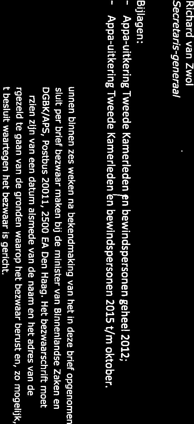 topfunctionarissen 20 november 2015 bij instellingen met een publieke taak, geformeerd en openbaar worden gemaakt.