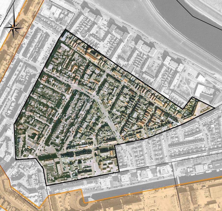 subgebied De Noord Gebiedsbeschrijving - Woongebied gebouwd direct na de eeuwwisseling. Gesloten bouwblokken met perceelsgewijze bebouwing.