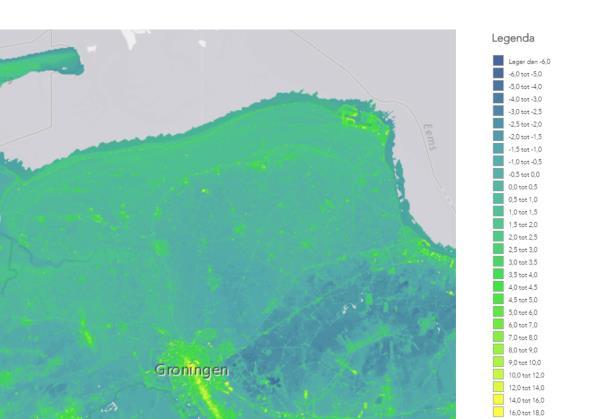 2.3 Overstroming vanuit de kanalen Groningen kan niet alleen getroffen worden door een overstroming uit de Waddenzee, Eems of Dollard.