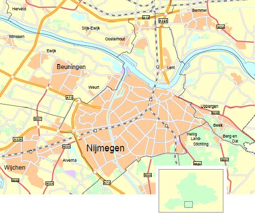 Poort Neerbosch Totaal 7,1 miljoen Nijmegen: 2,1 miljoen Stadsregio: 2,1 miljoen Rijk: 0,9 miljoen Provincie: 2,0