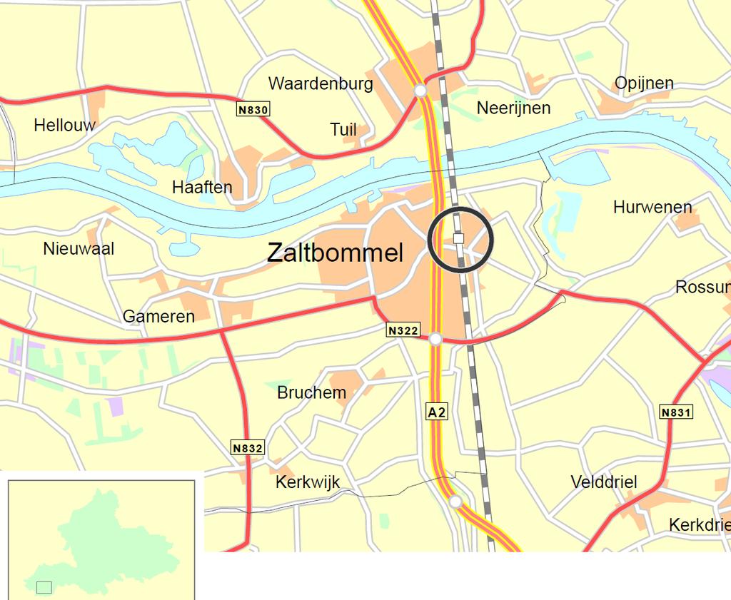 U-OM48 VJN2014 Naam: Spoorzone Zaltbommel Planjaar Uitvoering 2013-2014 2013-2014 Referentienummer: U-OM48 Regio: Rivierenland L.