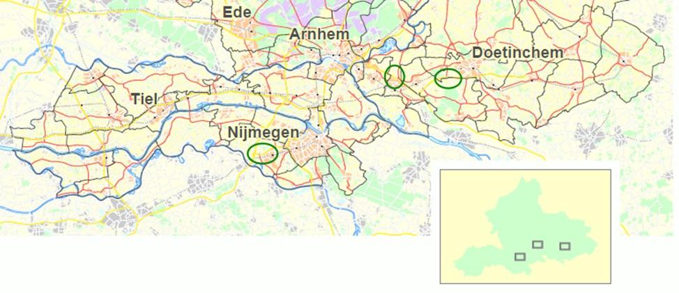 Naam: Provinciale weginfrastructuur - drietal reconstructies Planjaar Uitvoering Afgerond U-RV10 VJN2014 Referentienummer: U-RV10 Regio: Achterhoek, Stadsregio Arnhem Nijmegen J.