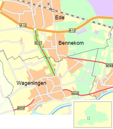 U-2015-TP18 VJN2014 Naam: Traject 18 N781 (Wageningen Ede) Planjaar Uitvoering 2015 2015 Referentienummer: U-2015-TP18 Regio: Food Valley N.