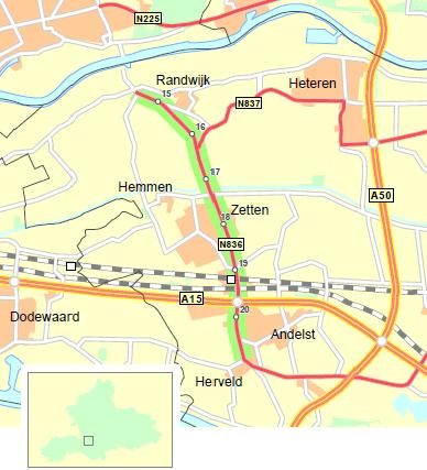 U-2015-TP79 VJN2014 Naam: Traject 79 N836 (Randwijk Andelst) Planjaar Uitvoering 2015 2015 Referentienummer: U-2015-TP79 Regio: Stadsregio Arnhem Nijmegen O.