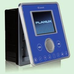 Video binnenapparatuur Planux Planux is een revolutionaire vernieuwing van het intercomconcept, zowel in vorm als in prestaties.
