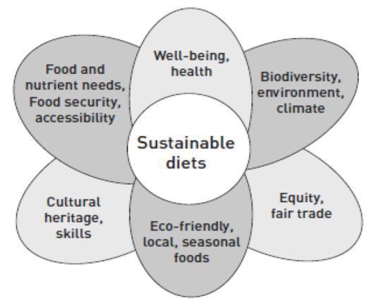Gezonde voeding: een integratie van componenten Gezonde voeding en duurzame