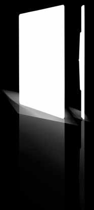 Afdekplaat White glas Axiale bediening Axolute Nighter & WHICE is de monochrome zwarte of witte lijn waarin elegantie en technologie het best naar boven