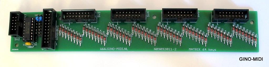 Adressering decoderschakeling Zoals al eerder vermeld, wordt het adres van een decoder schakeling bepaald door de doorverbinding bij JP1.