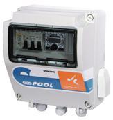 Elektrische kasten Coffrets électriques ECO POOL Besturingskasten voor zwembadpompen Coffrets de commande pour pompes de piscine Beschrijving Zeer eenvoudig te installeren en te gebruiken.