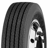 Goodyear Urban MCS Diepe groeven voor een lange levensduur. Versterkte wangen. Werken op het hoogste niveau. Met het laagste verbruik. stad en streek 305/70R22.